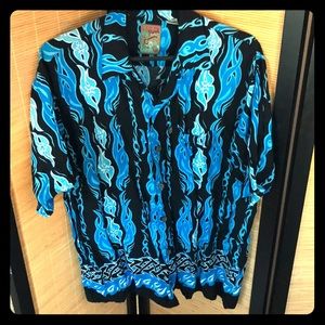 Pineapple Connection aloha shirt size M
